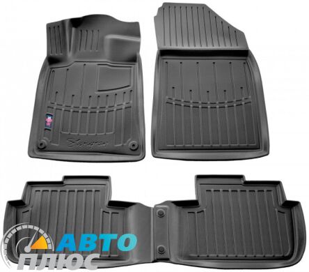 3D Килимки в салон автомобіля Peugeot 407 2004-2011 (Stingray)