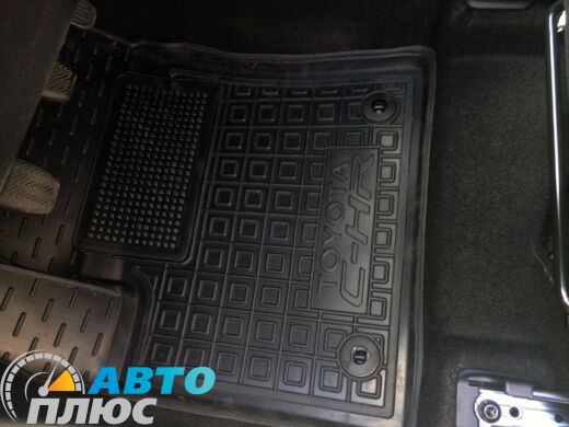 Водительский коврик в салон Toyota C-HR 2017- ДВС/Hybrid (AVTO-Gumm)