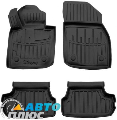 3D Коврики в салон автомобиля Mini Cooper 3 (F56) 2014-2023 (3 двери) (Stingray)