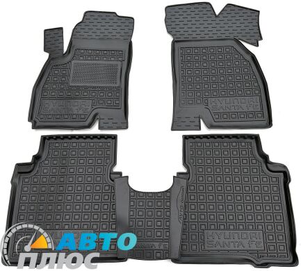 Автомобільні килимки в салон Hyundai Santa Fe 2000-2006 (AVTO-Gumm)