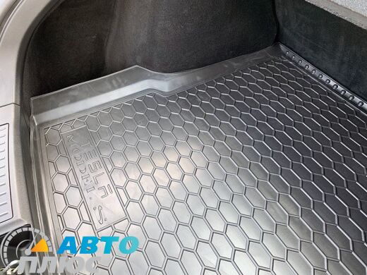 Автомобильный коврик в багажник Tesla Model S 2012- (Avto-Gumm)