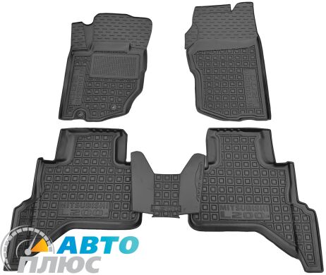 Автомобильные коврики в салон Mitsubishi L200 2024- Ultimate (AVTO-Gumm)