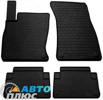 Резиновые коврики в салон Audi A8 (D3) 2002- short/long (Stingray)