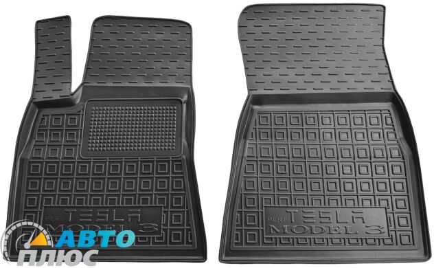 Передние коврики в автомобиль Tesla Model 3 2023- (AVTO-Gumm)