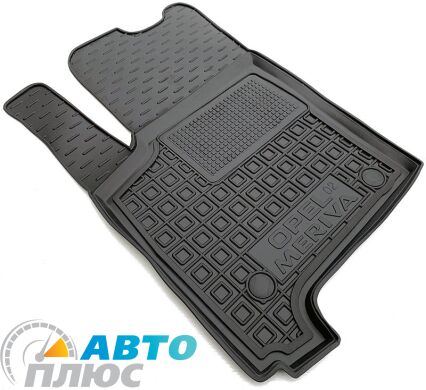 Водительский коврик в салон Opel Meriva A 2002-2009 (Avto-Gumm)