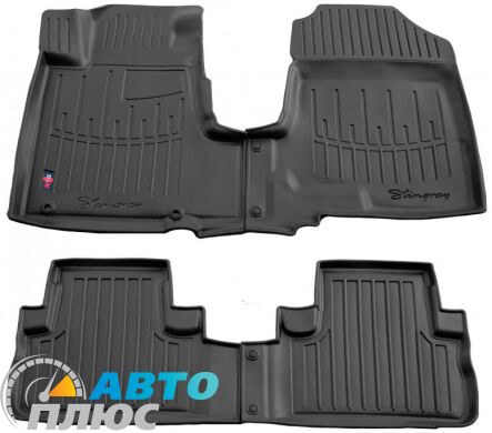 3D Килимки в салон автомобіля Honda CR-V 2006-2012 (Stingray)