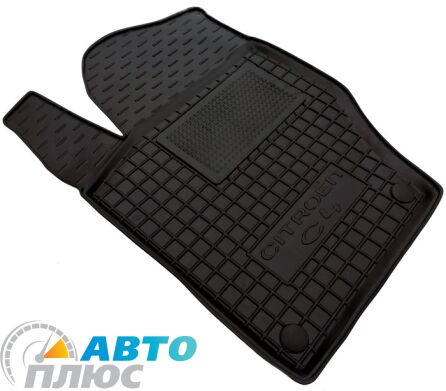 Водительский коврик в салон Citroen C4 2010- (Avto-Gumm)