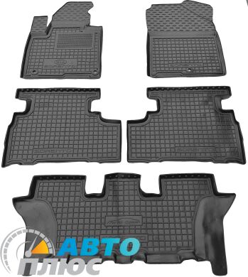 Автомобильные коврики в салон Kia Sorento 2015- (7 мест) (Avto-Gumm)