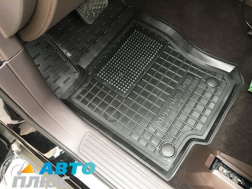 Автомобильные коврики в салон Mercedes GL (X166) 12-/GLS 14- (7 мест) (Avto-Gumm)