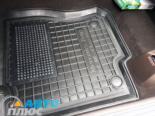 Автомобильные коврики в салон Mercedes GL (X166) 12-/GLS 14- (7 мест) (Avto-Gumm)