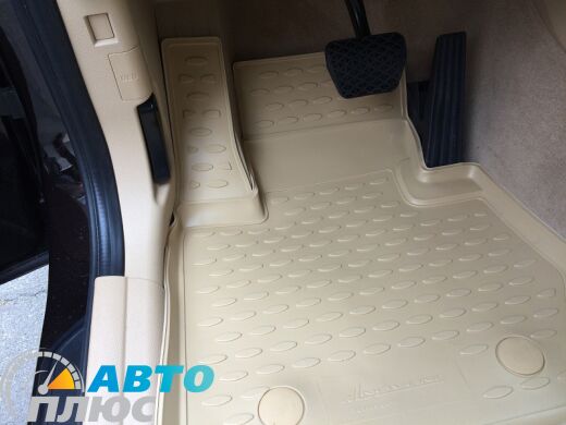 Автомобильные коврики в салон Citroen C3 Aircross 2025- бежевые (AVTO-Gumm)