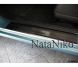 Накладки на пороги Daihatsu Sirion 2008- (Premium)