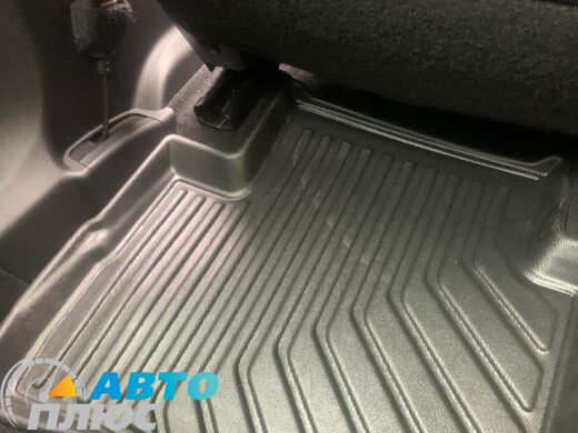 3D Килимки в салон автомобіля Nissan Qashqai 2022- (4 шт.) (Stingray)