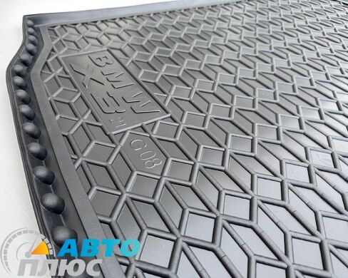 Автомобильный коврик в багажник BMW iX3 (G08) 2020- (AVTO-Gumm)
