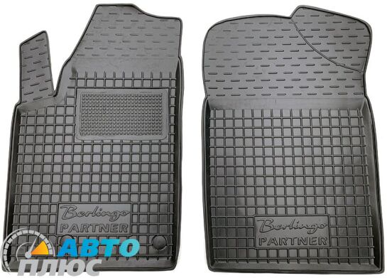 Передние коврики в автомобиль Citroen Berlingo 98-/Peugeot Partner Origin 98- (Avto-Gumm)