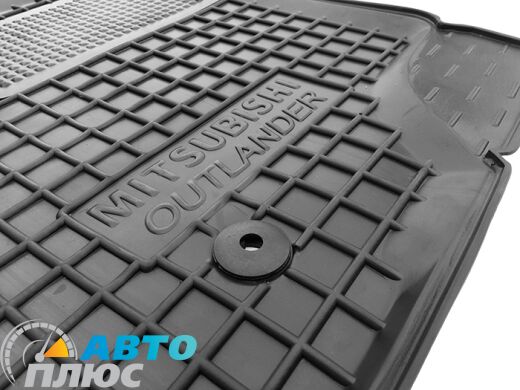 Водительский коврик в салон Mitsubishi Outlander 2003-2007 (АКПП) (Avto-Gumm)
