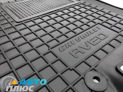 Водительский коврик в салон Chevrolet Aveo 2003-2012 (Avto-Gumm)