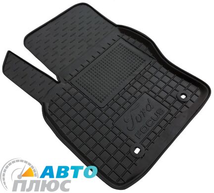 Водительский коврик в салон Ford Focus 2 2004-2010 (Avto-Gumm)