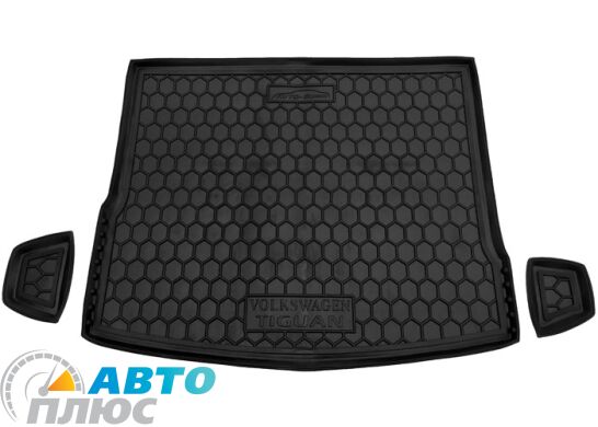Автомобильный коврик в багажник Volkswagen Tiguan 2016- (Avto-Gumm)