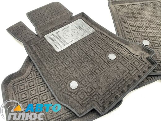 Гибридные коврики в салон BMW 3 (F30) 2012- (AVTO-Gumm)