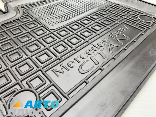 Водительский коврик в салон Mercedes Citan 2012- (Avto-Gumm)