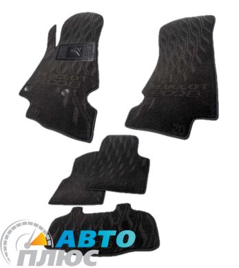 Композитні килимки в салон Peugeot 2008 2020- (V) чорні AVTO-Tex