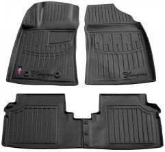 3D Килимки в салон автомобіля Toyota Avensis 2009- (Stingray)