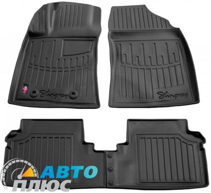 3D Килимки в салон автомобіля Toyota Avensis 2009- (Stingray)