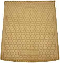 Автомобильный коврик в багажник Mercedes GL (X164) 2006- бежевый (AVTO-Gumm)
