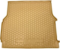 Автомобильный коврик в багажник Range Rover 2002- бежевый (AVTO-Gumm)