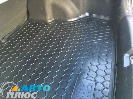 Автомобильный коврик в багажник Kia Rio 2011- Sedan (Avto-Gumm)