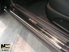 Накладки на пороги Ford Mondeo 2/3 1996-2007 (Premium)