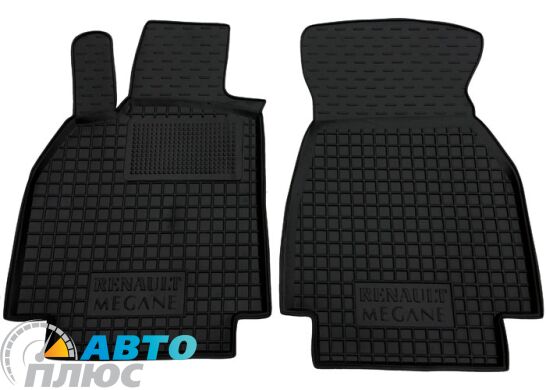 Передние коврики в автомобиль Renault Megane 2 2003-2009 (Avto-Gumm)