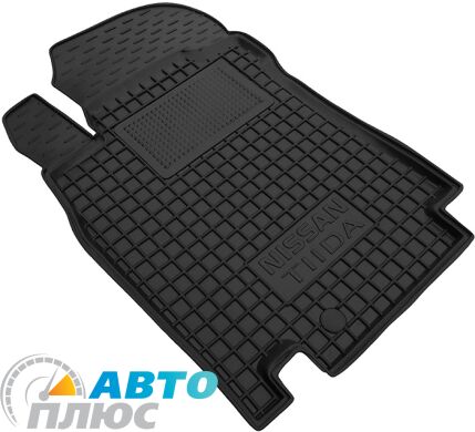 Водительский коврик в салон Nissan Tiida 2004- (Avto-Gumm)