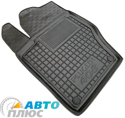 Водительский коврик в салон Peugeot 408 2012- (Avto-Gumm)