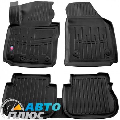3D Коврики в салон автомобиля Volkswagen Caddy 2004- 3 двери (Stingray)