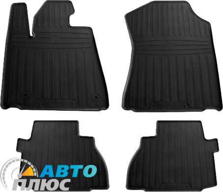 Гумові килимки в салон Toyota Tundra Double Cab/Сrew Max Cab 07–13/Tundra Double Cab/Сrew Max Cab 14-/17- (Stingray)