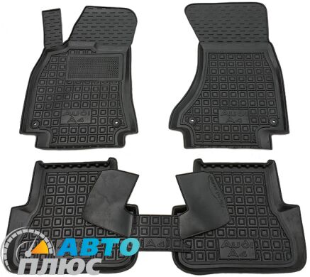 Автомобильные коврики в салон Audi A4 (B8) 2008- (Avto-Gumm)