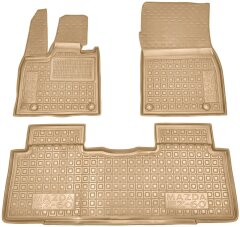 Автомобильные коврики в салон Mazda EZ-60 2025- бежевые (AVTO-Gumm)