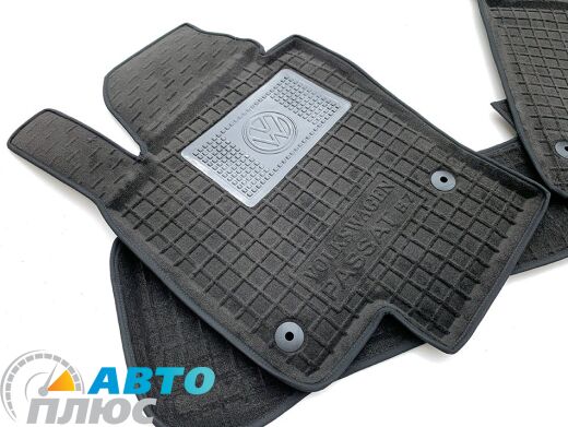 Гибридные коврики в салон Volkswagen Passat B6 05-/B7 11- (Avto-Gumm)