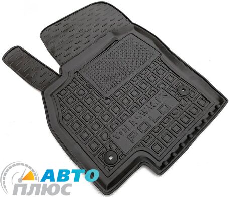 Водительский коврик в салон Volkswagen Polo Hatchback 2018- (Avto-Gumm)