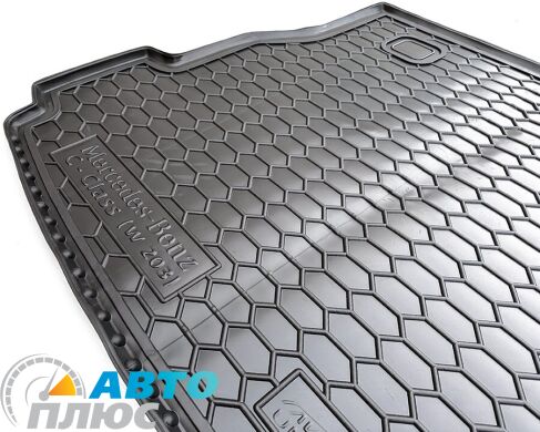 Автомобильный коврик в багажник Mercedes C (W203) 2001- Universal (Avto-Gumm)