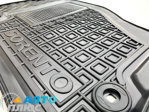 Водительский коврик в салон Kia Sorento 2002-2009 (Avto-Gumm)