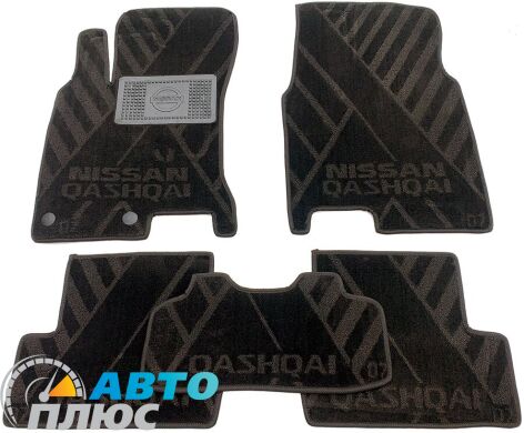 Композитные коврики в салон Nissan Qashqai 2007- (X) AVTO-Tex