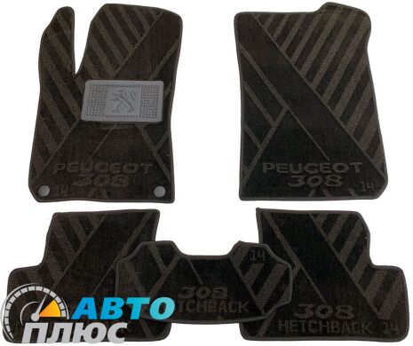 Композитные коврики в салон Peugeot 308 2014- Hatchback (X) AVTO-Tex