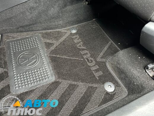 Композитні килимки в салон Volkswagen Tiguan 2007- (X) чорні AVTO-Tex