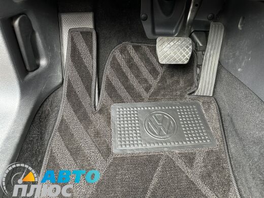 Композитні килимки в салон Volkswagen Tiguan 2007- (X) чорні AVTO-Tex