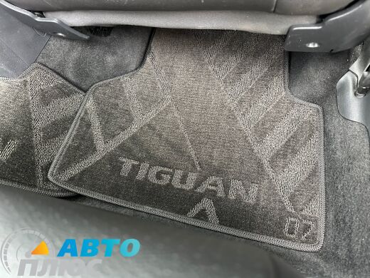 Композитні килимки в салон Volkswagen Tiguan 2007- (X) чорні AVTO-Tex