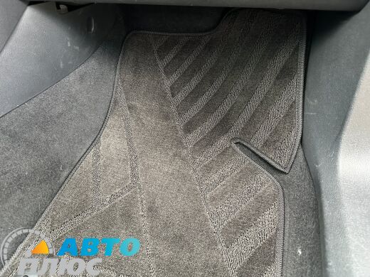 Композитні килимки в салон Volkswagen Tiguan 2007- (X) чорні AVTO-Tex