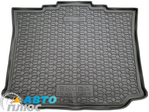 Автомобильный коврик в багажник Skoda Roomster 2006- (AVTO-Gumm)